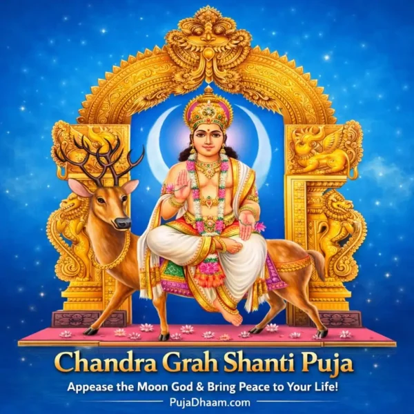 Chandra Grah Shanti Jaap Puja