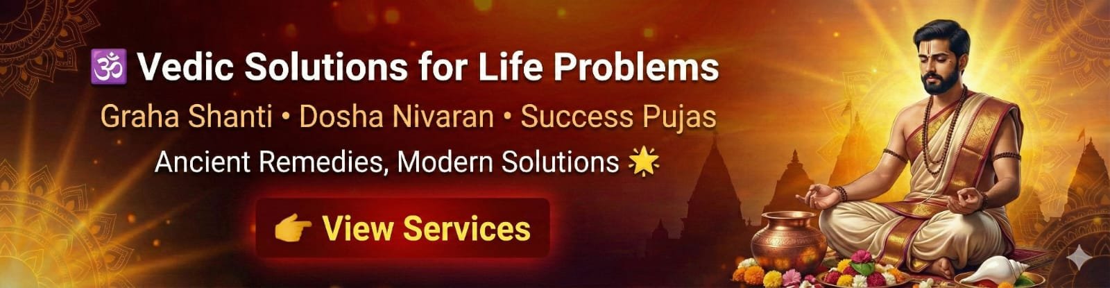 Graha Shanti and Dosha Nivaran Puja Online – Authentic Vedic Remedies from India Pujadhaam.com