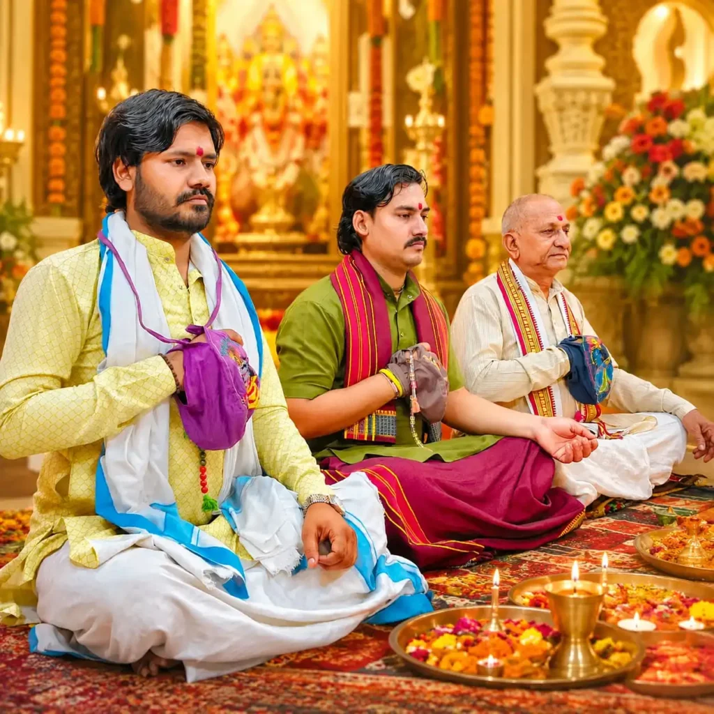 HOW ONLINE PUJA BOOKING WORKS